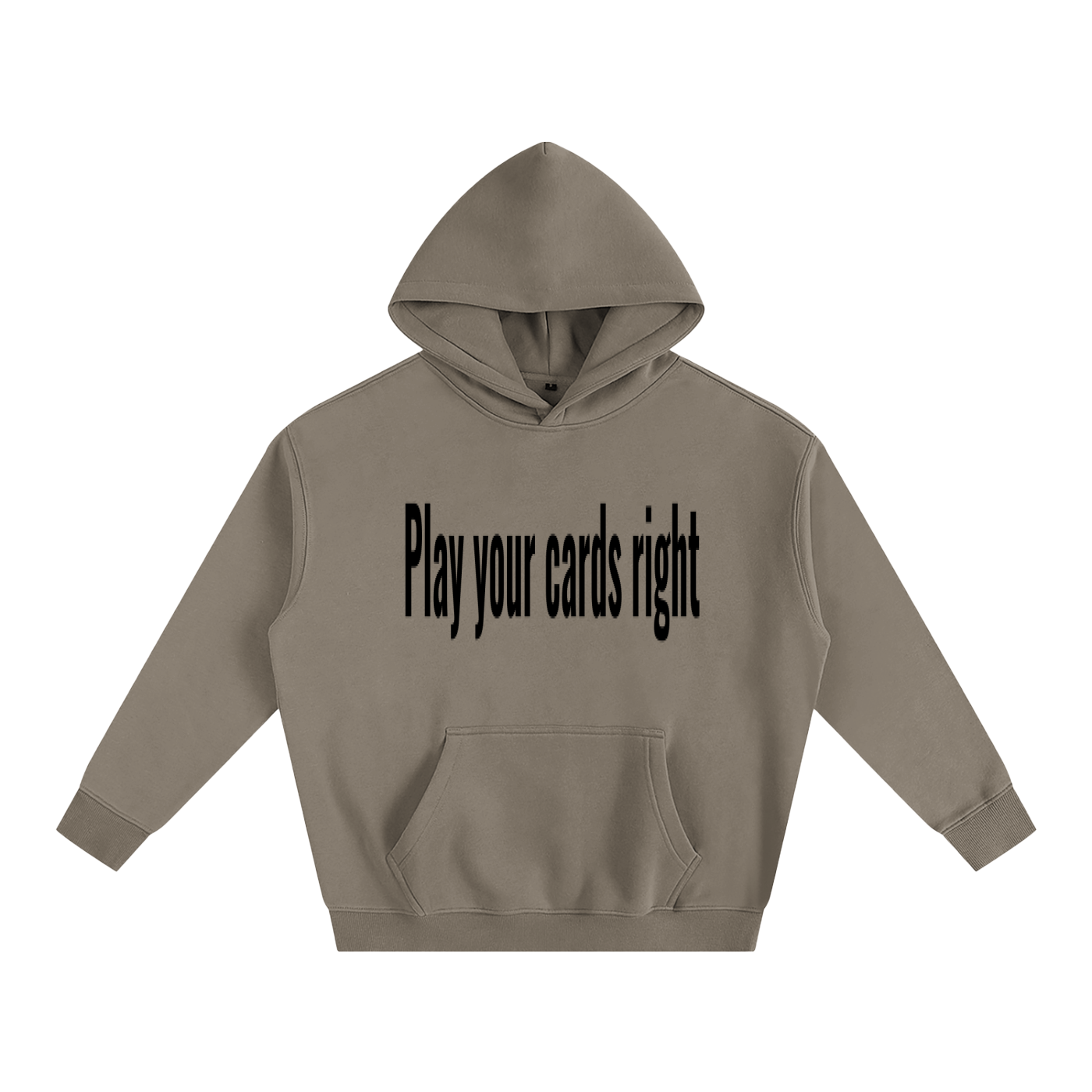 Oversize Fleeced Hoodie
